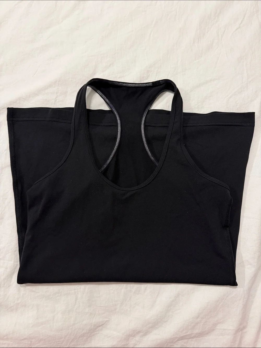 Lululemon Black Racerback Tank Top
